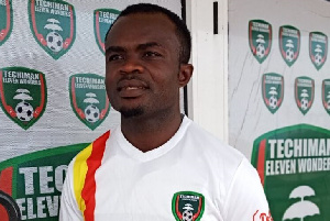 CI Kamsar player, Amos Frimpong