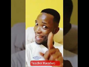 Teacher Kwadwo is a professional teacher and a comedian