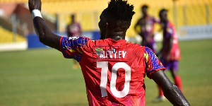 Hearts of Oak midfielder Emmanuel Nettey