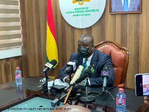 Minister of Lands and Natural Resources, Samuel Abu Jinapor