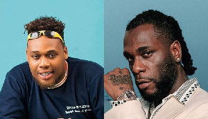 Daniel Benson aka Buju (left) and Burna Boy