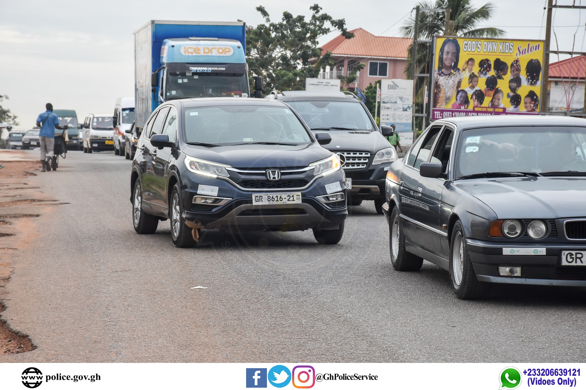 May be an image of car and road