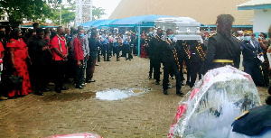 late Abraham Tetteh Odonkor was on Saturday laid to rest