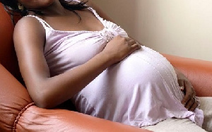 File photo of a pregnant woman