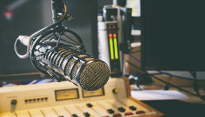 The radio station was closed down after two of its presenters desecrated the stool