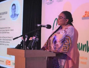 Dr Mrs Gertrude Quashigah, National Coordinator of the Ghana School Feeding Programme