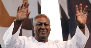 Former president John Dramani Mahama