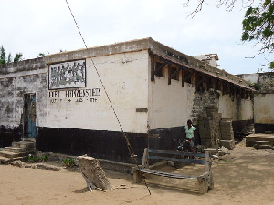 Fort Prinzenstein is in a bad shape