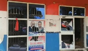 The NPP supporters appear to have been angered by the decision to maintain the DCE