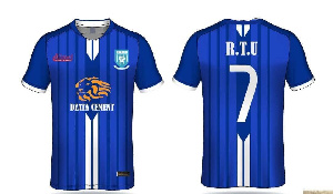 A photo of RTU's replica jersey for the upcoming season