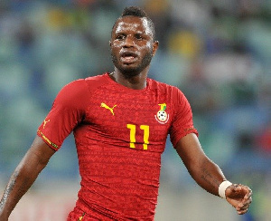 Black Stars midfielder Mubarak Wakaso