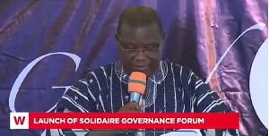 Solidaire Governance Forum Fellow, Professor Emmanuel Bobobee