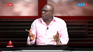 Kwaku Annan is a presenter at NET2 TV, a station owned by Kennedy Agyapong