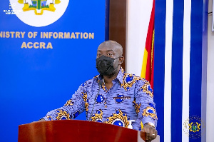 Information Minister, Kojo Oppong Nkrumah