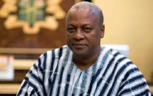 Former president John Dramani Mahama