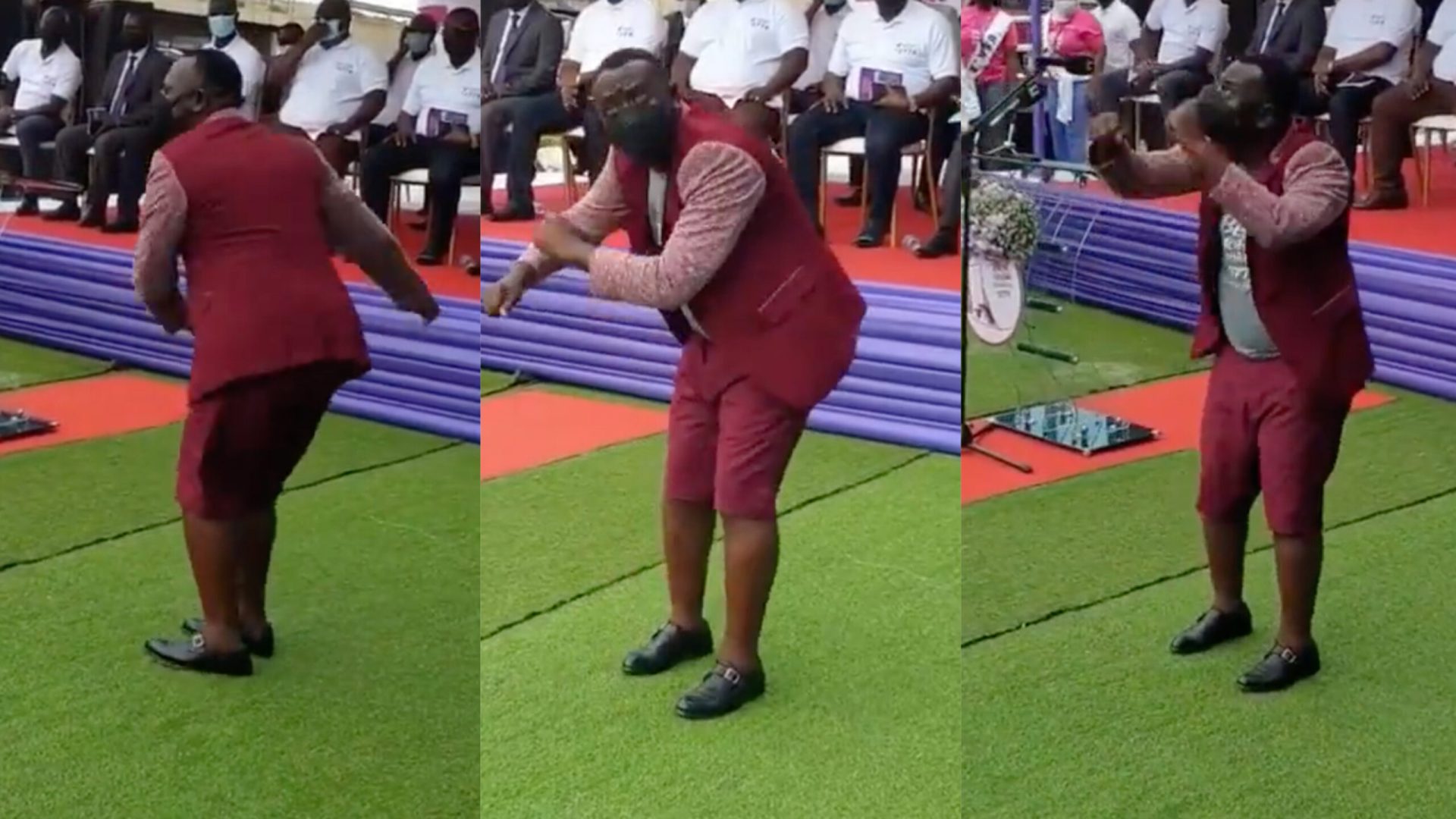 This video of Akrobeto thrilling fans with his traditional dance moves will make your day