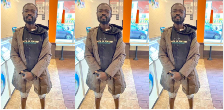 Ghanaian man is homeless in New York City