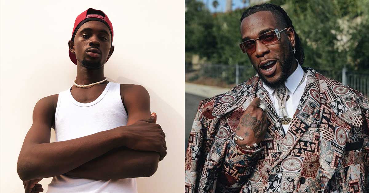 (+VIDEO) Burna Boy hails Black Sherif as he sings his 2nd Sermon word for word