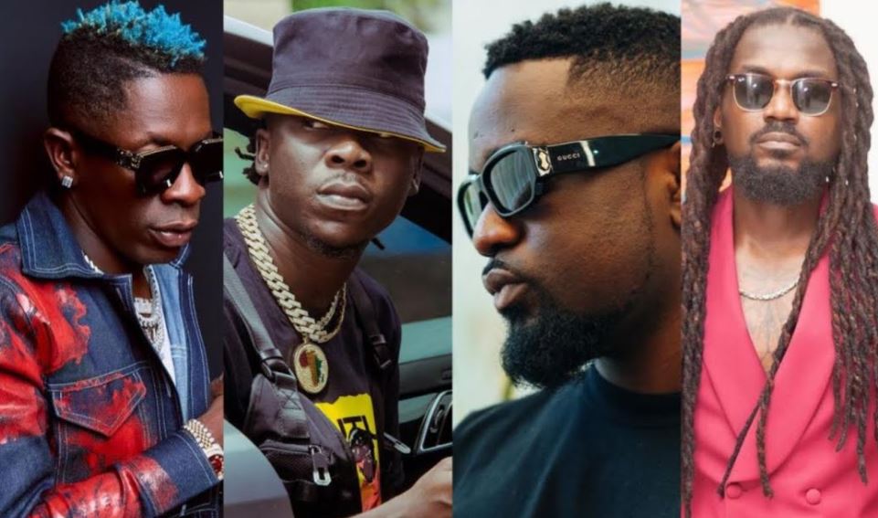 shatta wale stonebwoy sarkodie samini