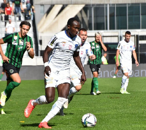 Ghana striker Raphael Dwamena