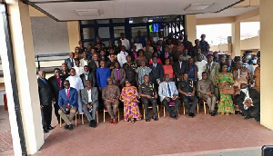 Photo of participants at the meeting that took place at the Police Headquarters on Oct 25