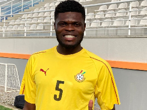 Black Stars midfielder Thomas Partey