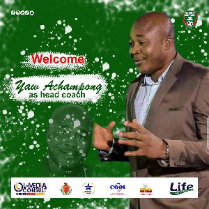 Eleven Wonders coach, Yaw Acheampong