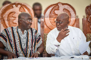 Bawumia will seek to replace his boss, President Akufo-Addo