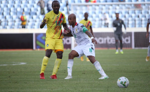 Skipper Andre Ayew bossed proceedings in the match against Zimbabwe