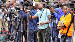 A photo of Ghanaian journalists