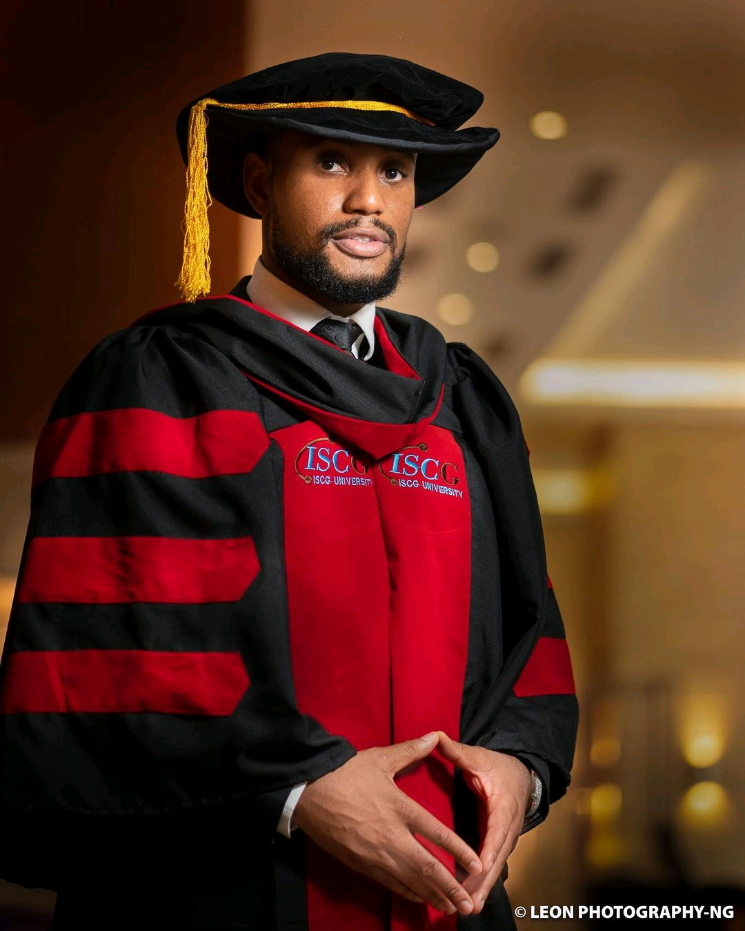 Alexx Ekubo Bags Doctorate Degree