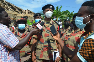 Deputy Chief Fire Officer Julius Kuunuor