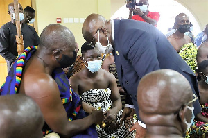 President Nana Addo Dankwa Akufo-Addo and Otumfuo Osei Tutu II