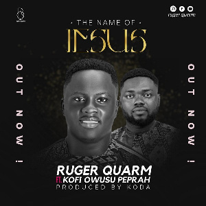 Gospel musicians Ruger Quarm and Kofi Owusu Peprah