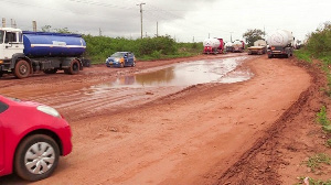 The main road to the area is a 7.2-kilometre single carriageway