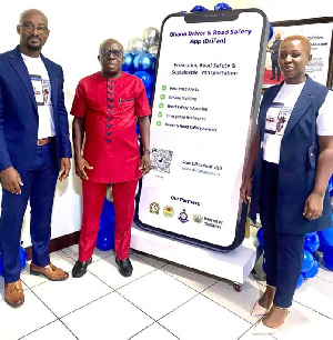 Officials at the launch of DRIFAN in Accra