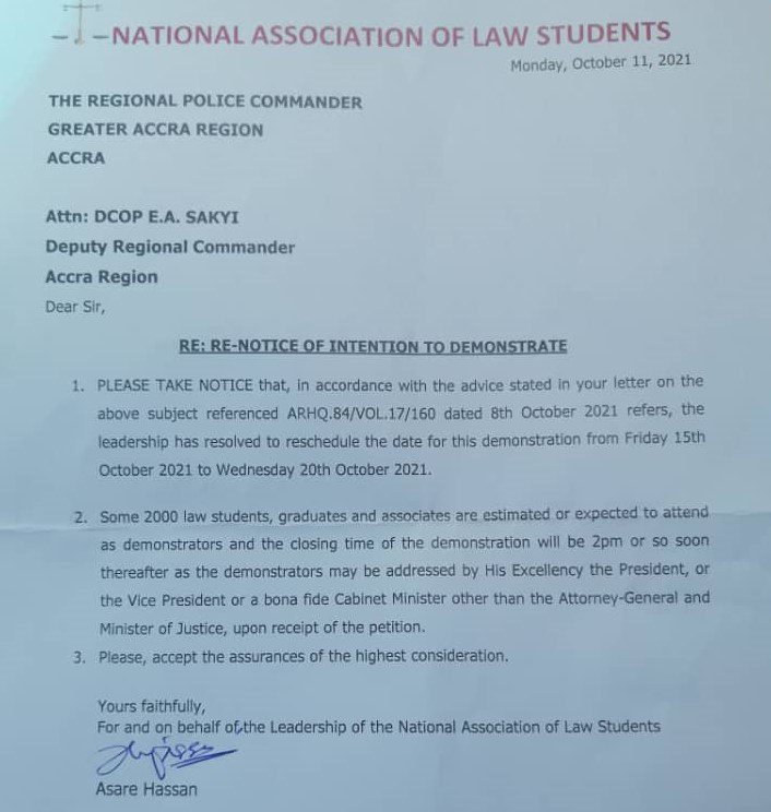 Law students to demonstrate on Oct. 20 over entrance exams fiasco