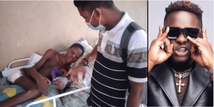 Injured victim from Medikal’s Sowutuom Concert in 2019 abandoned to rot at Korle-Bu Hospital