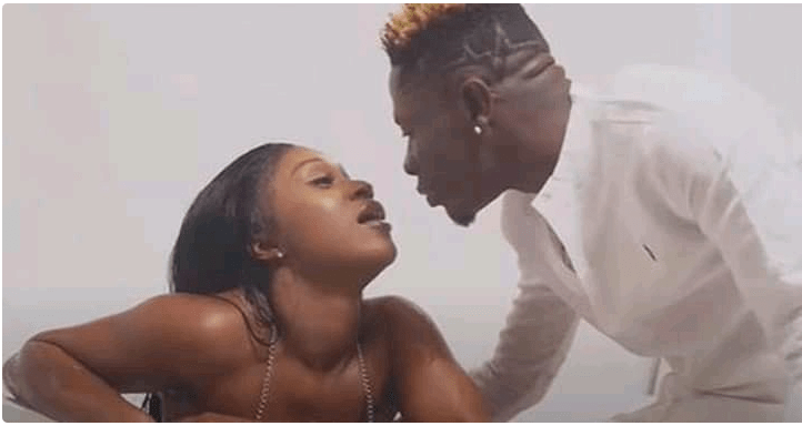 Efia Odo and Shatta Wale