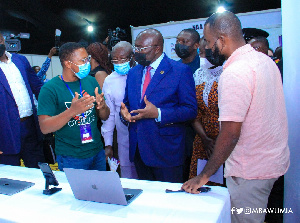 Dr. Bawumia at the launch of the event