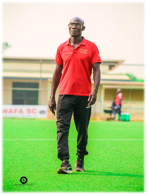 Football manager of Akatsi Senior Players, Mr. Gatsi Peter Kudjo