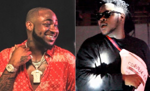 Nigerian singer, Davido and Ghanaian rapper Medikal