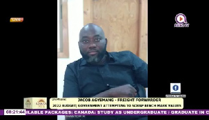 Jacob Agyemang is a freight forwarder