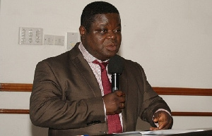 Director of ISSER, Prof. Peter Quartey