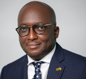 Nana Benneh Dwemoh, Managing Director of the Universal Merchant Bank