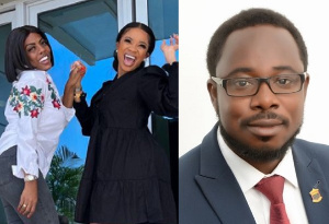 Nana Aba Anamaoh, Serwaa Amihere and  Dr Kobby Mensah