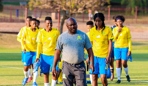 Mamelodi Sundowns Ladies head coach, Jerry Tsabalala