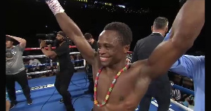 Ghanaian boxer, Isaac Dogboe