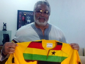 The late former President, Jerry John Rawlings