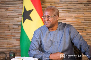 Former president, John Dramani Mahama